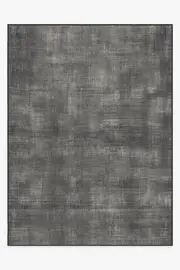 275' x 365' | Machine Washable Runner Rug | Kid & Pet Friendly | Indoor Rug | Sudaria Solid Greyscale Flatwoven Rug | Ruggable