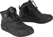 RS TAICHI DRYMASTER Break Shoes RSS014 Black Motorcycle Riding Shoes, Waterproof, Built-In Protector, BOA Dial, Shift Guard Equipment, 9.4 inches (24.0 cm)