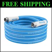 Kink-Free 35ft Garden Hose - Hybrid Polymer, Lightweight & Leak-Free Performance