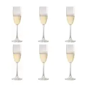 Cellar Tonic 6 Piece Flute Wine Glass Set 240ml