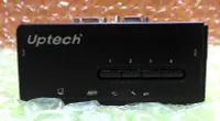 在飛比找Yahoo!奇摩拍賣優惠-Uptech 4-Port USB電腦切換器 KVM410U