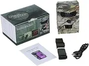 VANZACK Night Vision Hunting Camera LEDs Outdoor Cam Wildlife Monitoring Device for Farm Security No Battery Included