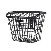 Bike Basket with Lid Bicycle Storage Basket for Mountain Bike Travel Outdoor