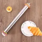 Removable Rings Adjustable Rolling Pin Bakeware Mat Dough Roller Baking Tools