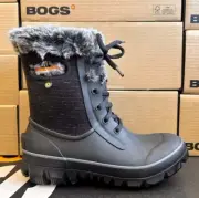 Bogs Women's Arcata Dash Black Waterproof Winter (-50*C) Boots New in Box