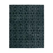 Dreamtime Hand Tufted Wool Black & White Rug 300x240cm