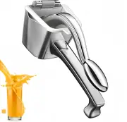 304 Stainless Steel Lemon Squeezer, Heavy Duty Manual Press Fruit Juicer, Hand J