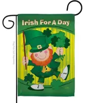 Breeze Decor - Irish For A Day Spring - Seasonal Impressions Decorative Verti...