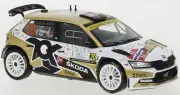 IXO 1:43 Scale Skoda Fabia Rally2 EVO #20 WRC Monza 2021 A.Mikkelsen/P.Hall