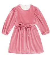 [Paade Mode] Paade Mode Velvet dress Y 10 pink