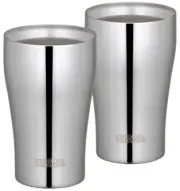 Thermos vacuum insulation tumbler set of 2 320ml steinless JCY-320GP1