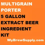 Multigrain Porter Homebrew 5 Gal Beer Extract Ingredient Kit - My Brew Supply
