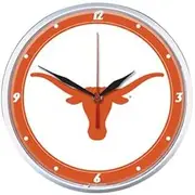 WinCraft Texas Longhorns Round Clock