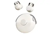 Wireless Bluetooth5.3 Earphones Earclip TWS Bone Conduction Headphones 360ACS Sound Sport Earbuds Headset With Mic(White)