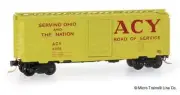 Micro Trains N-Scale 20180 - Boxcar, 40 Foot, PS-1 - Akron Canton & Youngstown -