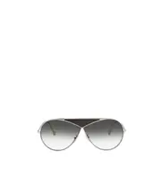 Logo logo sunglasses 69 White