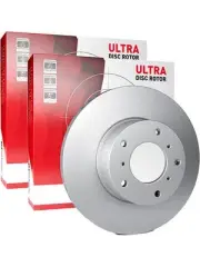 2 x Protex Ultra Disc Brake Rotor 330mm DR12354 fits Porsche Cayenne 3.0 9PA TDI (for: Porsche)