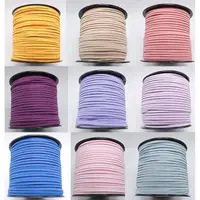 在飛比找蝦皮購物優惠-[SunDay購]DIY編織繩 韓國絨繩 仿皮繩 仿麂皮繩 