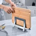 Cutting Board Holder, Cutting Board Rack Chopping Board Holder,Auto Width Adjust