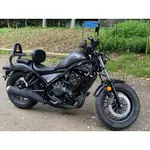 REBEL 500S後貨架 適用於 本田 叛逆者1100改裝貨架 CMX500 扶手型後貨架 REBEL500S司機靠背