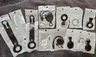 Lot of 12 Silicone Covers for Apple Airtag - Air Tag Case Key Ring Cover