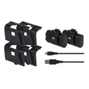 PDP Gaming Play and Charge Gaming Controller Kit For Xbox Series X Console