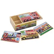 Melissa & Doug Puzzle in a Box Vehicle