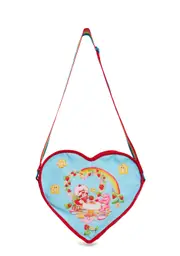 [Dolls Kill | Care Bears x Strawberry Shortcake] Over Tea Canvas Heart Bag