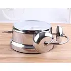 12.5*16.5*6.2cm Alarm Clock Ring Clock Metal Retro Silver Original