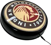 Indian Motorcycle 1901 LED Bar Lighting Wall Sign Light Button