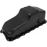 Aeroflow Stock 253 308 Holden Oil Pan Vb Vt Commodore V8 Black Steel - AF82-9308BLK