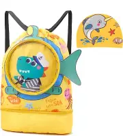 Children'S Drawstring Bags Swimming Backpack, Drawstring Children'S Swimming Bag