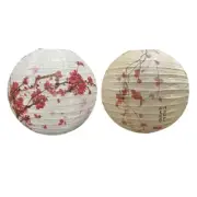5Pieces Elegant Paper Lanterns For Traditional Celebration And Home Accent