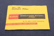 ✅ UNOPENED KODAK WRATTEN GELATIN SKYLIGHT 1A FILTER GENUINE LENS OR CAMERA 36-2