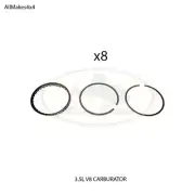 LAND ROVER RING SET x8 DEFENDER RANGE CLASSIC DISCOVERY 1 RTC2408 AM