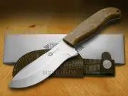 Boker Arbolito Fixed Blade Skinner Knife Guayacan Wood T6MoV 02BA580GB
