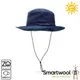 【SmartWool 美國 Sun Hat 登山圓盤帽《深海軍藍》】SW017044/遮陽帽/中盤帽/休閒帽