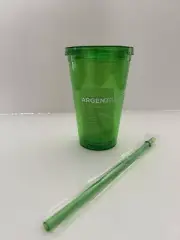 To-Go Plastic Lime Green Color Cup 16 oz