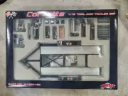 NIB Corvette 1:18 Tool & Trailer Set By gmp Die Cast Car Model Accessory Set