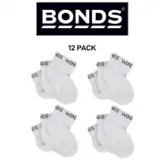 Bonds Baby Wondercool Low Cut Soft Natural Cotton Comfy Socks 12 Pack RXWN3N