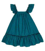 [Suncracy] Suncracy Santorini printed dress Y 14 blue