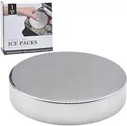 Freezer Packs for Lunch Boxes, Stainless Steel Ice Pack, Stainless Steel Cool Pack, Durable Cooling Accessories for Lunch Bags, Coolers, Camping, Hiking, Picnics, Beach Visitors