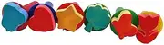 6Pcs Paint Sponges, Art Craft Drawing Tools, Early Learning,Brushes Gifts Fun Painting Stamper Paint Stamps for Kids