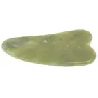 Gua Sha Natural Green Jade Quartz Crystal Stone Crystal Bodys Massage Board AUT