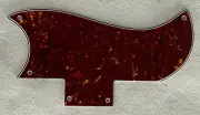 Fits Gibson SG 61 Reissue Guitar pickguard Scratch Plate,4 Ply Red Tortoise