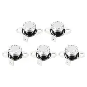 KSD301 Thermostat 135C NC Temperature Thermal Control Switch 90C Angle/5 Pcs