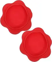 FRCOLOR 2pcs Clutch Dust Cover Clutches Accessories for Clutch Lid Clutch Protector Clutch Dust Protector Clutch Covers Clutch Protective Cover Wheelchair Clutch Cover Clutch Parts Red Pvc