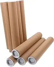 TOGEVAL 10pcs Sturdy Mailing Tubes Paper Tubes for Safe Storage and Shipping of Posters Art and Crafts Reliable Protective Packaging
