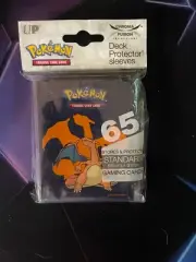 *Free Shipping* Pokemon Standard Deck Protector Sleeves - Charizard (65-Pack)