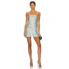 Poster Girl Carina Chainmail Dress Ombre Size XS NWT